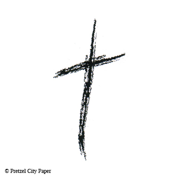 349x349 Sketch Cross Stamp Pretzel City Paper - Cross Sketch