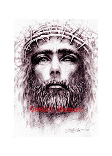 357x500 Jesus With Crown Of Thorns Pencil Sketch Print - Crown Of Thorns Sketch