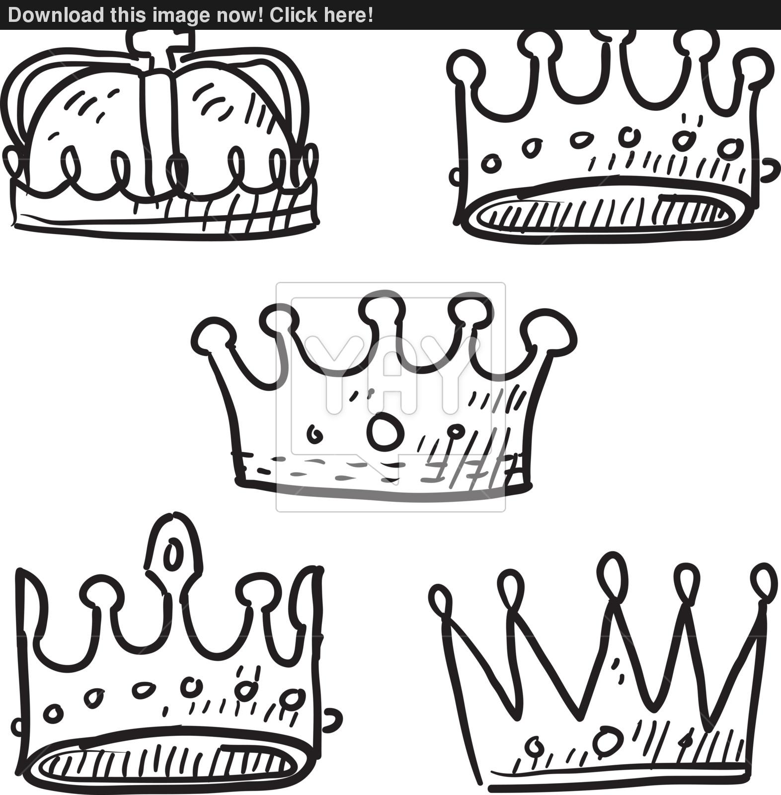 1572x1600 Crown Sketches Vector - Crown Sketch