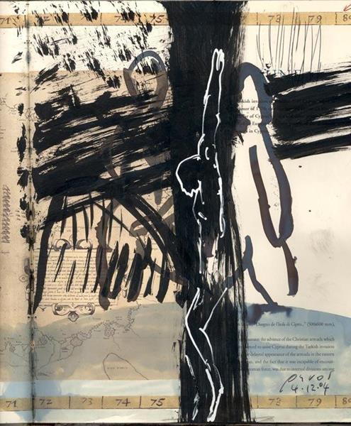 495x600 Crucifiction - Crucifiction Sketch