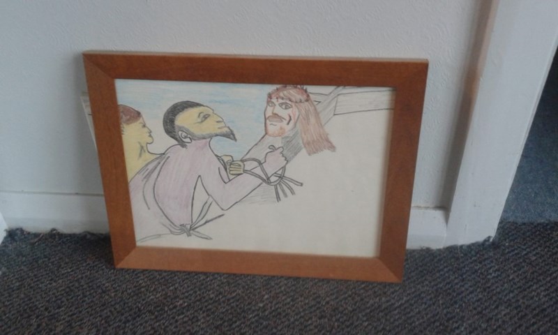 800x480 Jesus Crucifiction Trade Me - Crucifiction Sketch