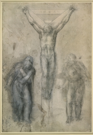 310x450 By Michelangelo (Video) Khan Academy - Crucifiction Sketch