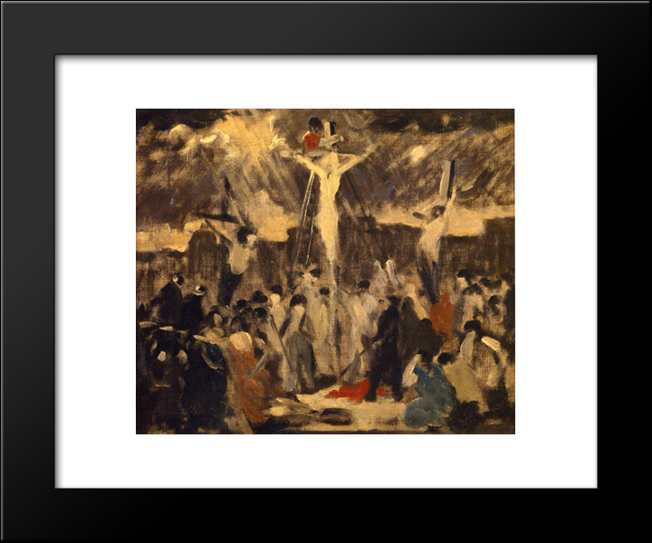 720x600 Crucifixion, Sketch - Crucifixion Sketch
