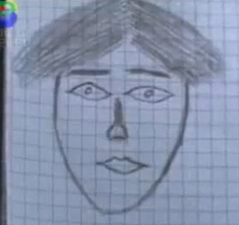 468x440 Crude Sketch Used By Bolivian Police May Have Nabbed Murder - Crude Sketch