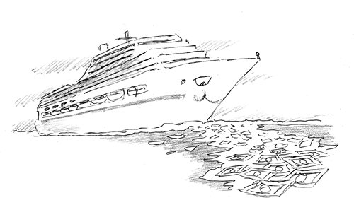 500x290 Cruise Ships Need Right Strategy For Chinese Market - Cruise Ship Sketch