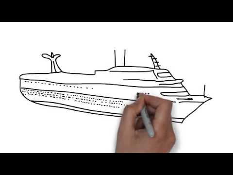 480x360 How To Draw Cruise Ship - Cruise Sketch