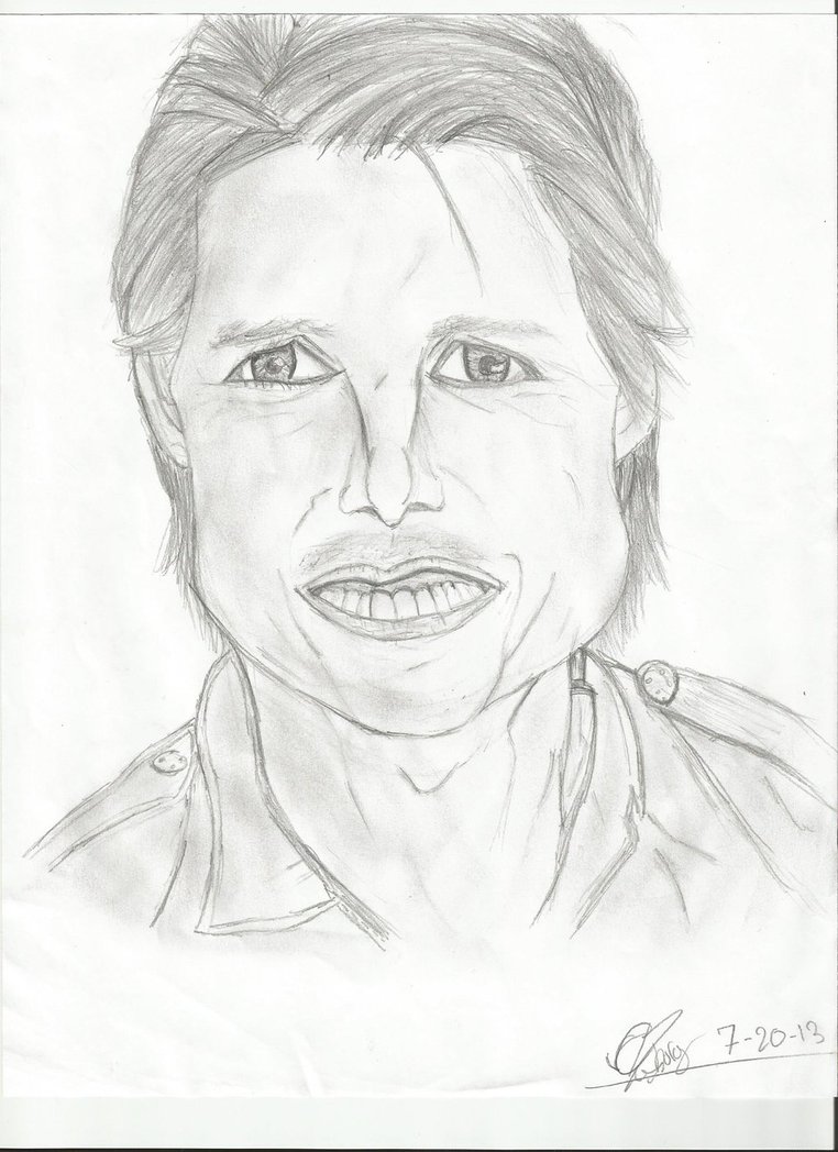 762x1048 Tom Cruise Sketch By Cdux44 - Cruise Sketch
