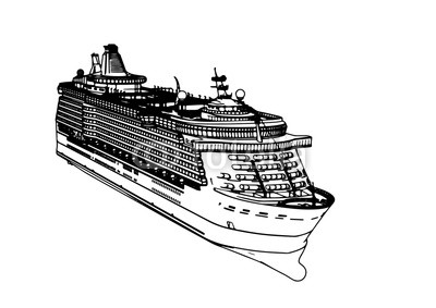 400x283 Sketch Of A Vector Liner Cruise Buy Photos Ap Images Detailview - Cruise Sketch