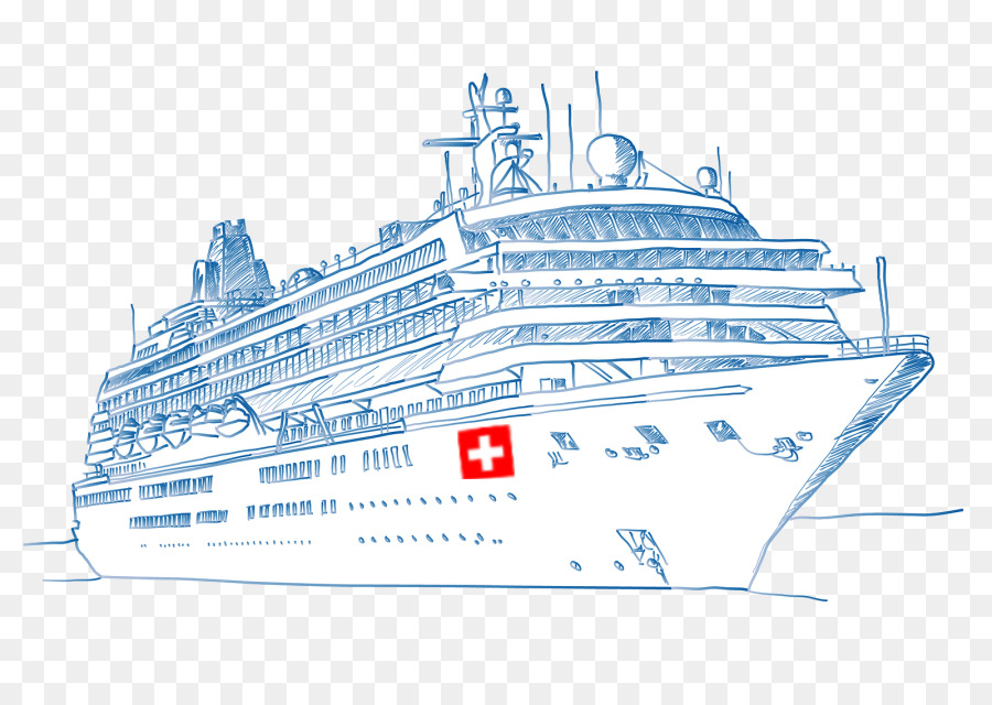 900x640 Cruise Ship Drawing Ocean Liner Sketch - Cruise Sketch