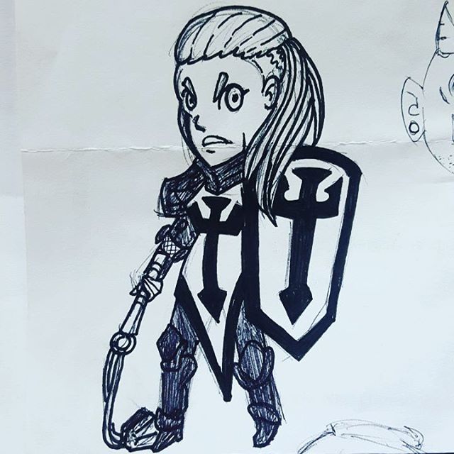 640x640 Diablo 3 Crusader - Crusader Sketch