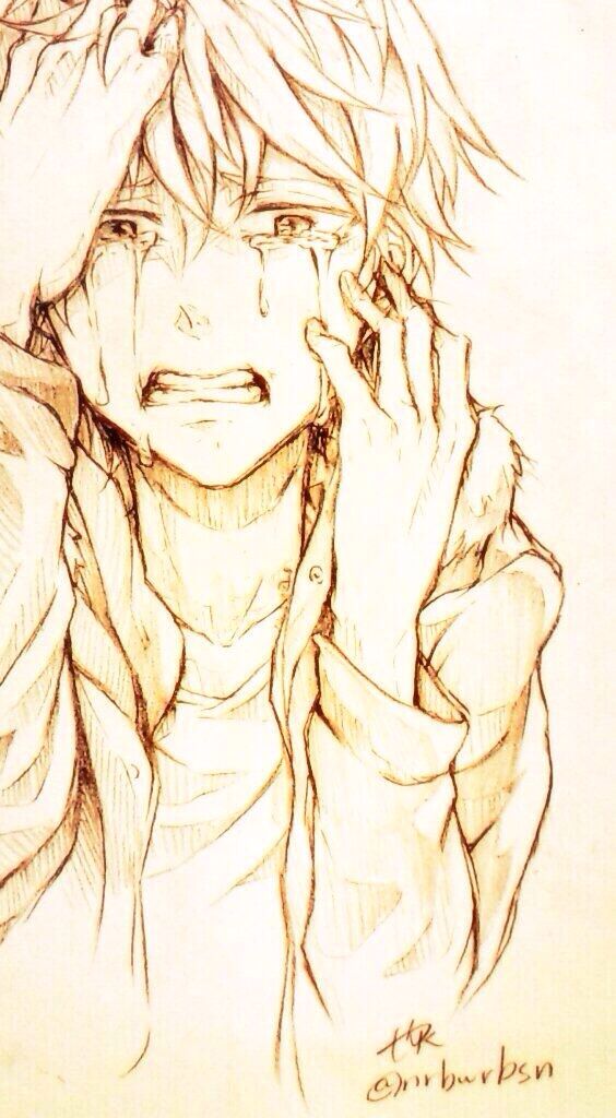 564x1024 This Is A Quite Moving Picture... But Amazingly Done Character - Crying Boy Sketch
