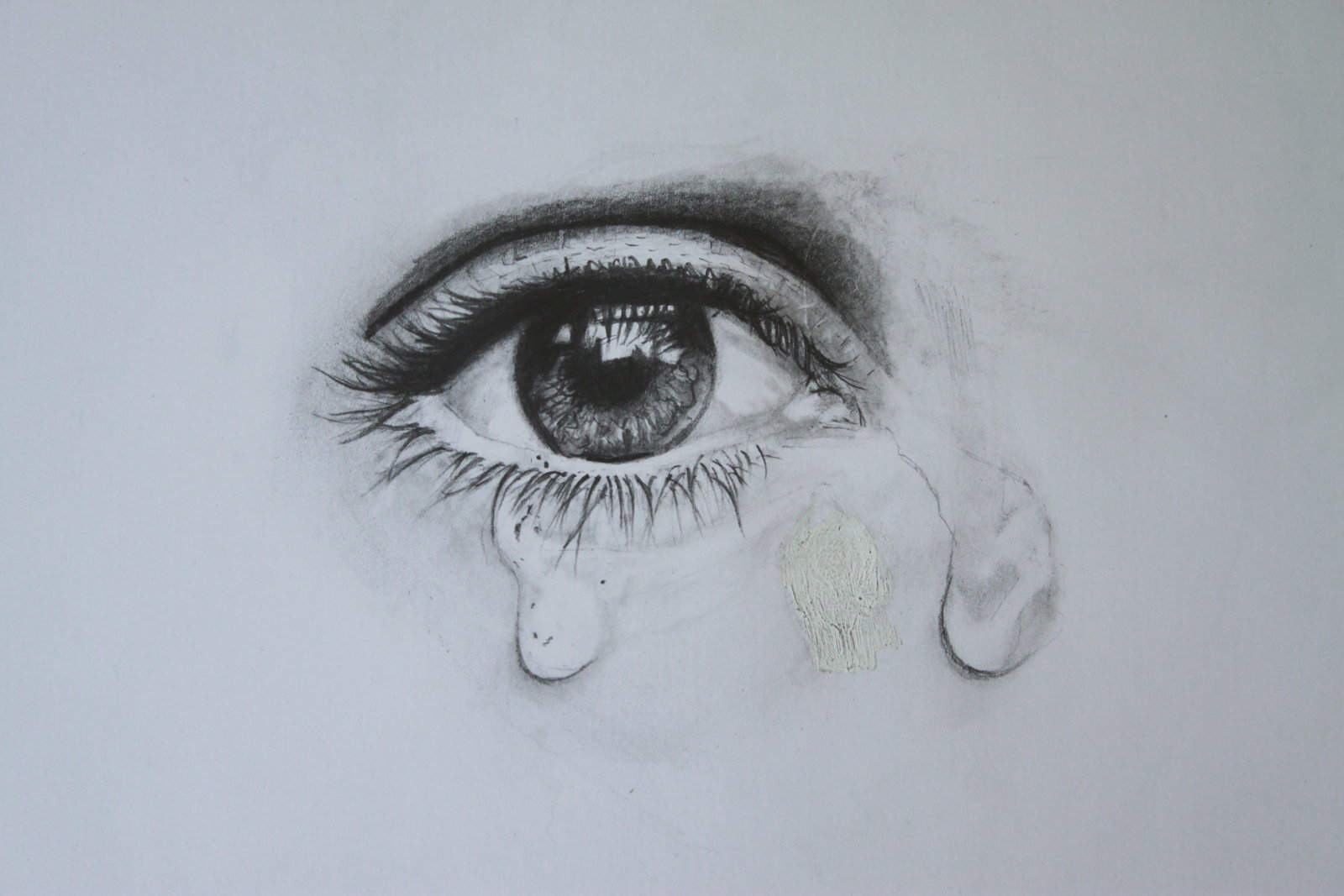 1600x1067 Photos Crying Eye Drawing Tumblr, - Crying Eyes Sketch
