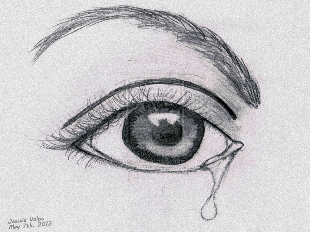 Crying Sketch at PaintingValley.com | Explore collection of Crying Sketch