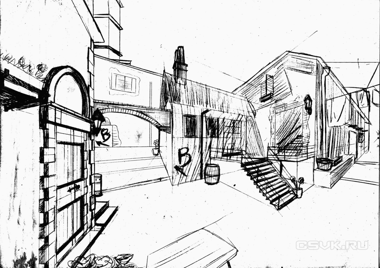 1280x905 Csgo Inferno Sketch ) - Csgo Sketch