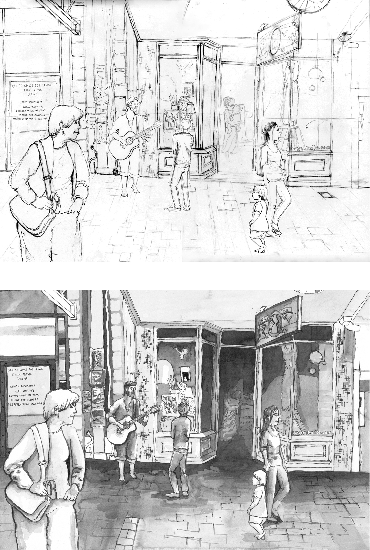 1575x2338 Cuba St Esther Van Kuyk - Cuba Sketch
