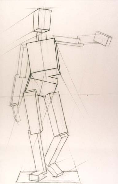 384x600 Drawing Basics The Cube - Cube Sketch