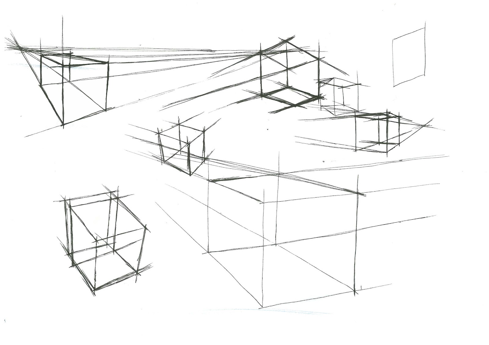 1600x1131 Week 4 - Cube Sketch