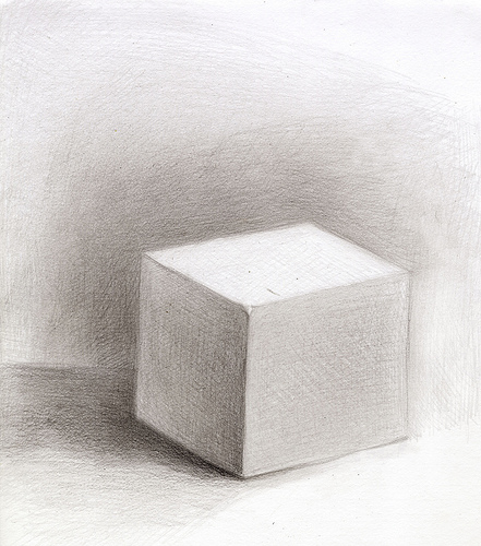 441x500 Cube Study - Cube Sketch