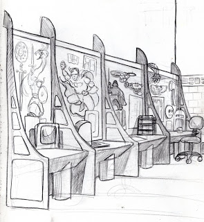 295x320 Dave Lowe Design The Blog Sci Fi Buzz - Cubicle Sketch