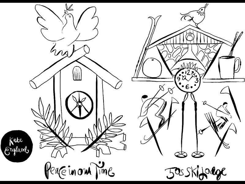 Cuckoo Clock Sketch at Explore collection of