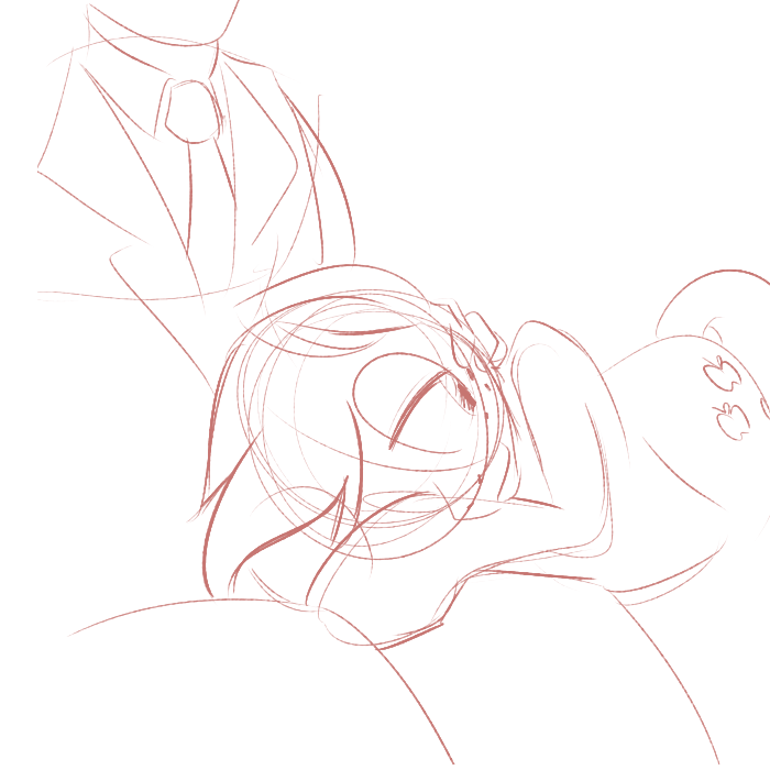 700x700 934435 - Cuddling Sketch