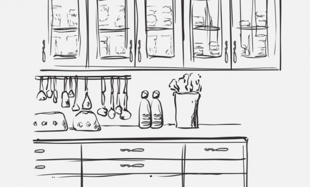 630x380 Five Things You Should Know The Latest Kitchen Design Ideas - Cupboard Sketch