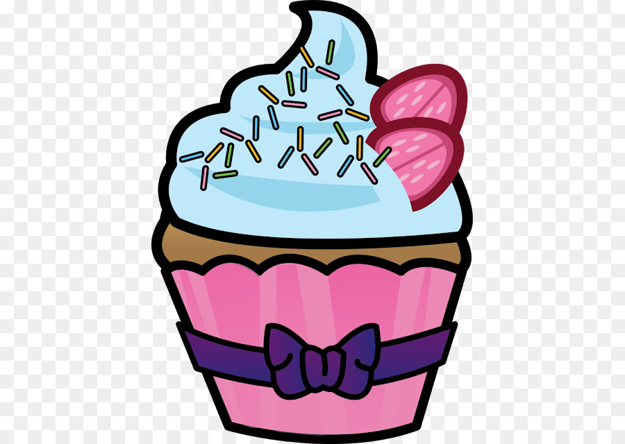 900x640 Cupcake Ice Cream Sponge Cake Waffle Clip Art - Cupcake Sketch