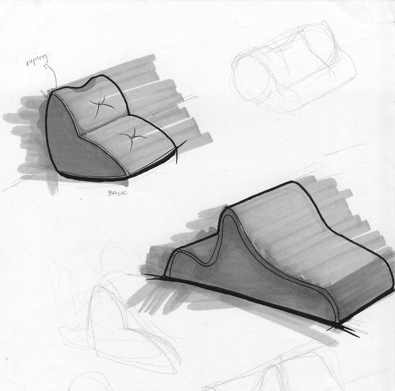 780x772 Cushion Sketch By Xispingol - Cushion Sketch