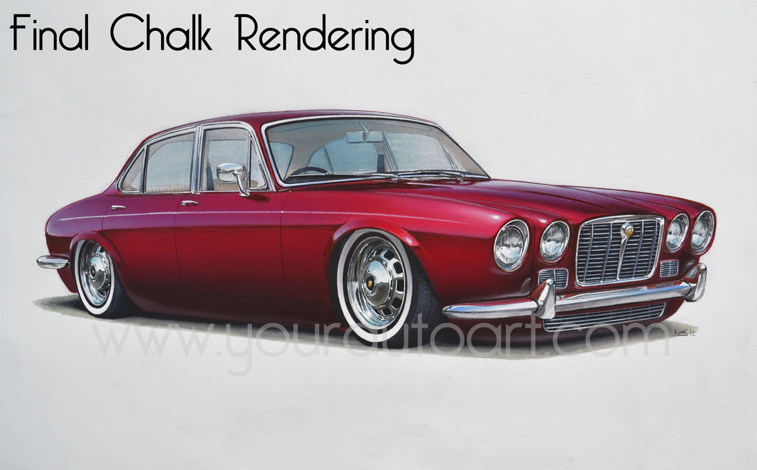 1100x684 Kuras Custom Renderings Hot Rod Design Services And Illustration - Custom Car Sketches