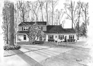 300x212 Custom House Portrait - Custom House Sketch