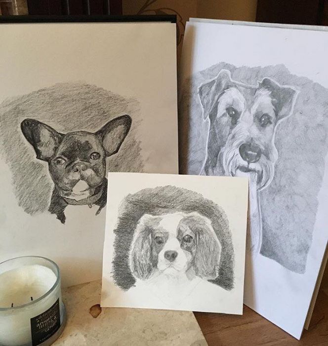 664x700 Custom Pencil Sketch - Custom Sketches