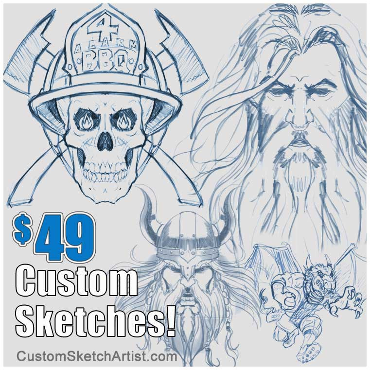 761x761 Custom Sketch - Custom Sketches