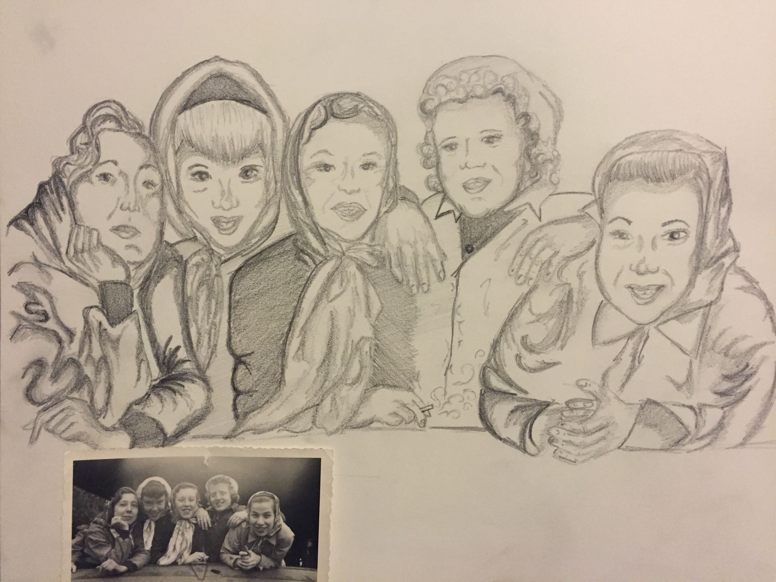 3264x2448 Custom Pencil Sketch Steffie Jo Paper Co Custom - Custom Sketches