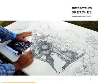 320x274 Motorcycles Custom Sketches Book By Drawspots - Custom Sketches