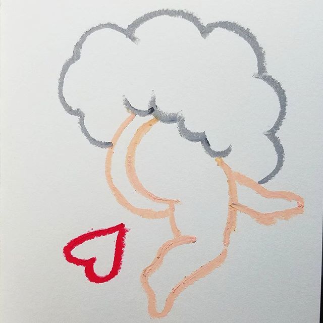 640x640 Chunky. - Cute Angel Sketch