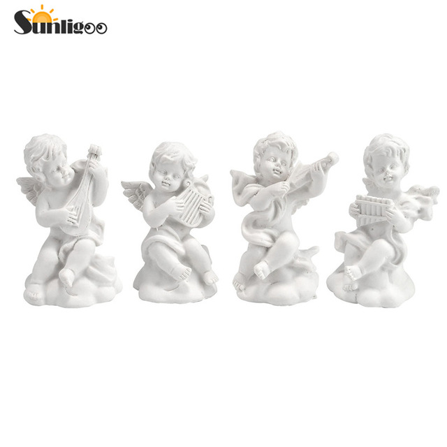 640x640 Sunligoo Hot 4pcs Mini Cute Angel Statue Small Cupid Figurine Home - Cute Angel Sketch