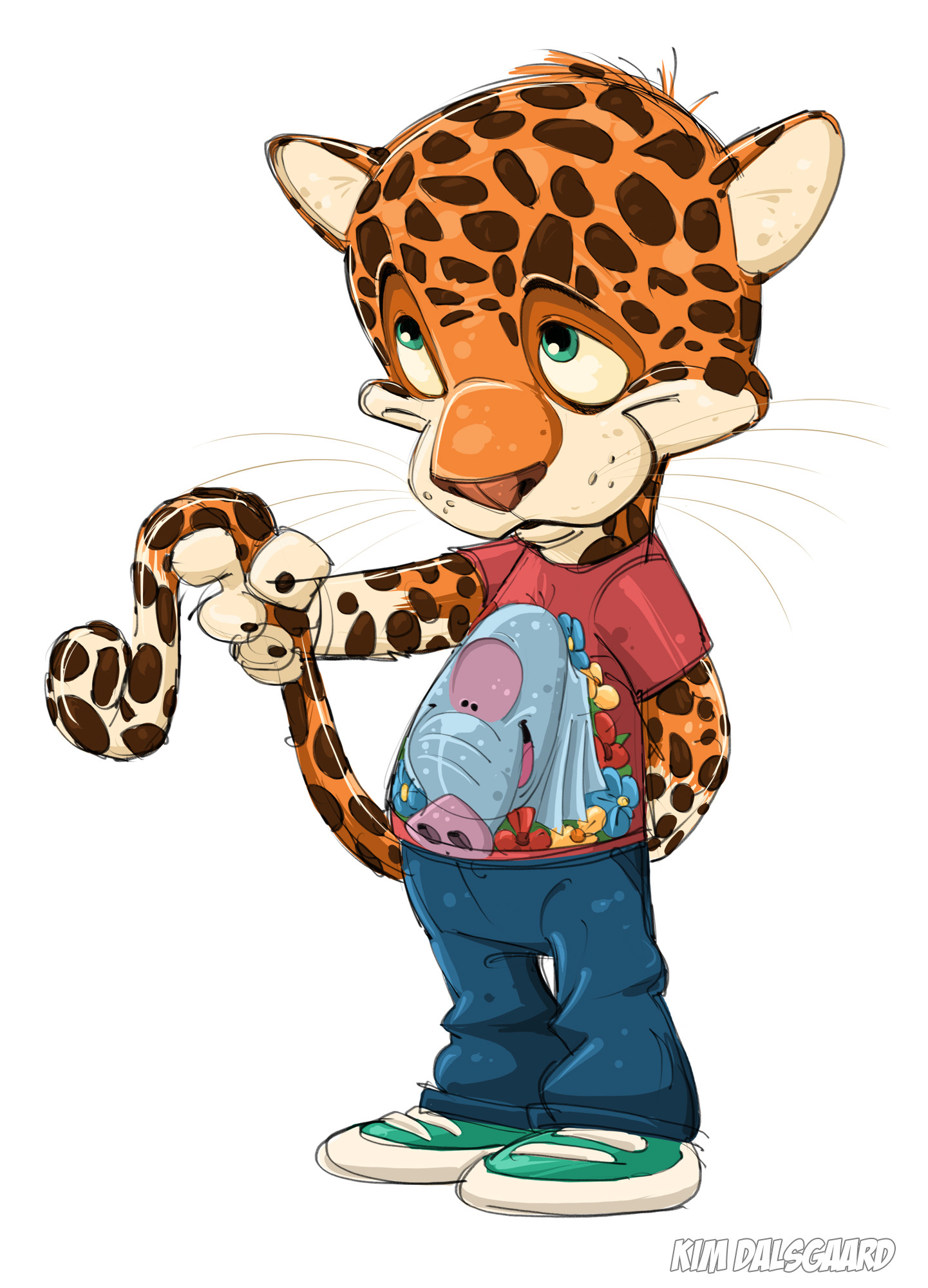 1441x2000 Kim Dalsgaard - Cute Animal Sketches