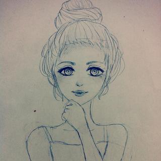 320x320 Liked Drawings By Lousunnyya - Cute Anime Sketches