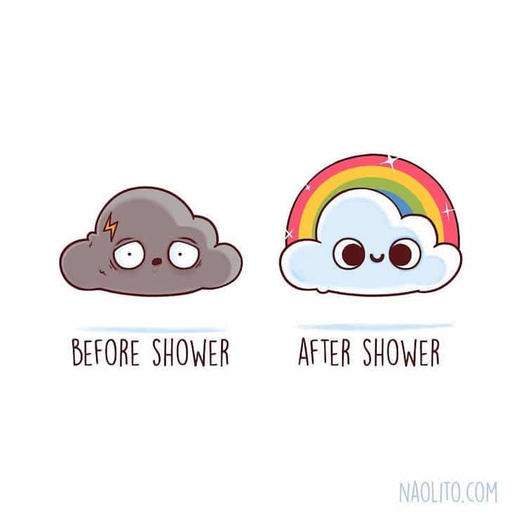 750x750 Cute Cartoon Drawings Illustrate Relatable And After - Cute Cartoon Sketches