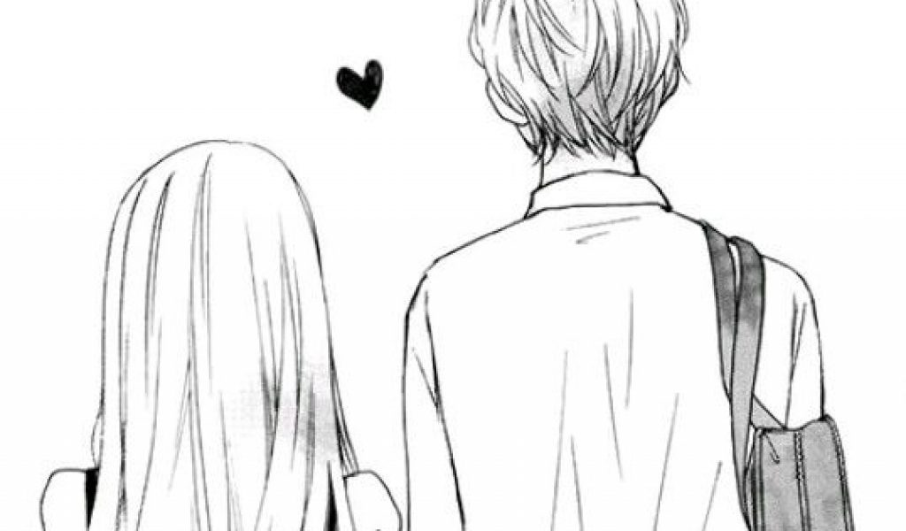 1024x600 Tumblr Couple Love Drawing Pictures - Cute Couple Sketches