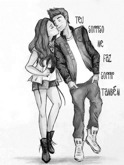 397x529 Cute Couple Sketches Sketchess Drawings, Art And - Cute Couple Sketches
