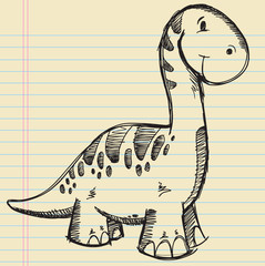 239x240 Sketch Doodle Cute Dinosaur - Cute Dinosaur Sketch