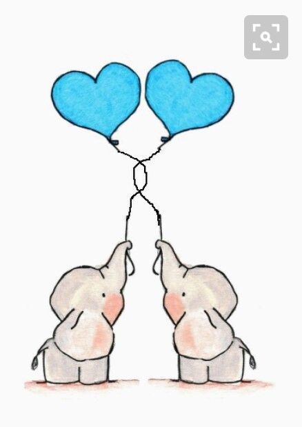 438x619 Cute Drawing Art (Elephants) Elephant Art That I Can Draw - Cute Elephant Sketch