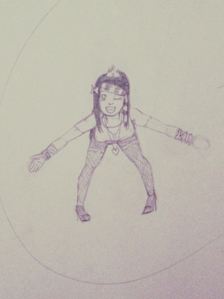 320x427 Cute Emo Sketch Profile Hoodie Anime - Cute Emo Sketch