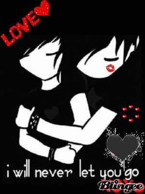 300x400 Cute Emo Love Drawing Animated Pictures For Sharing - Cute Emo Sketch