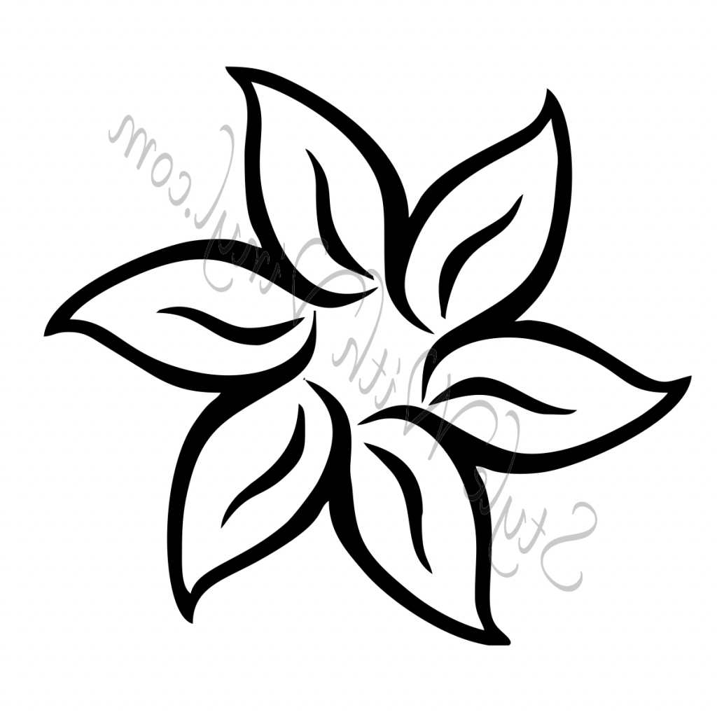 1024x1024 Easy Drawings Flowers Cute Simple Flower Drawing Easy Drawings - Cute Flower Sketches
