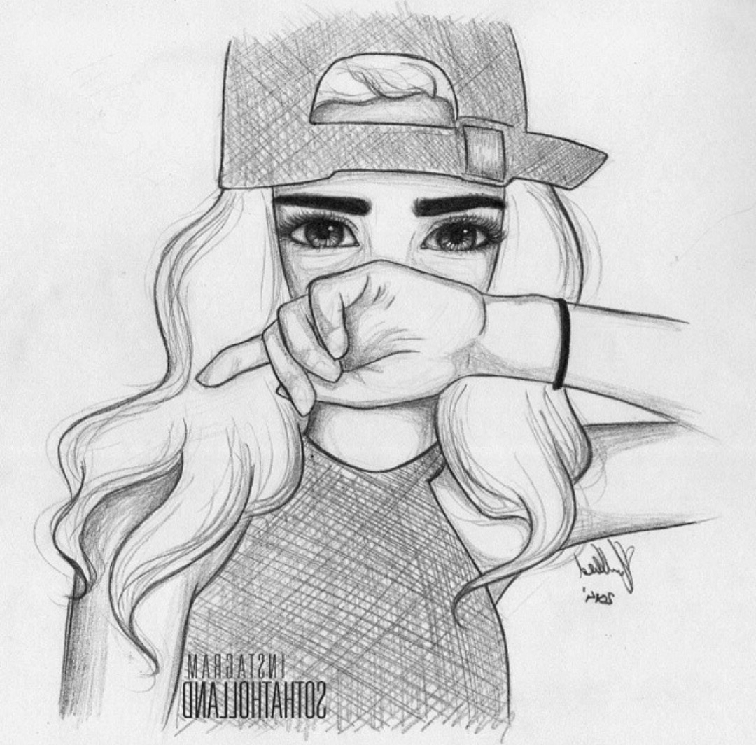 Cute Girl Sketches Images Chelss Chapman - drawing of cute girl roblox