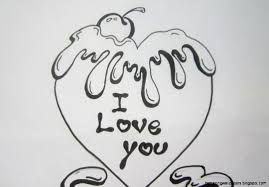 269x187 Heart Cute Realistic Love Drawing Pictures - Cute Heart Sketches