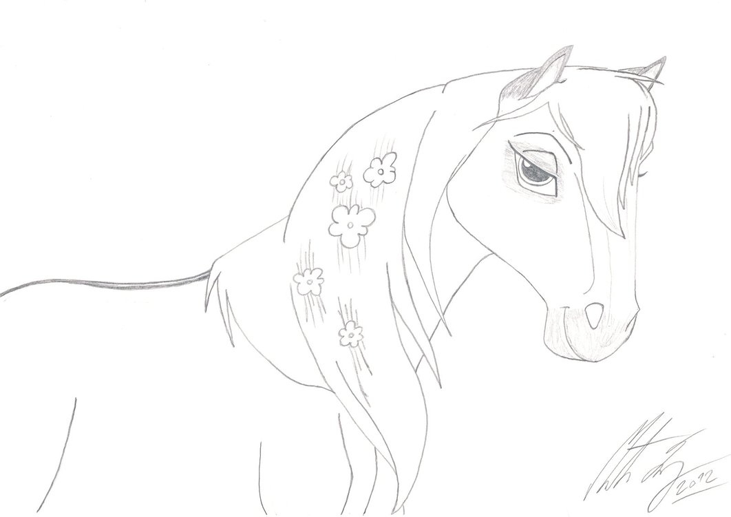1062x751 Cute Horse Drawings Cute Horse Drawings My Fantasy Horse Baby - Cute Horse Sketch
