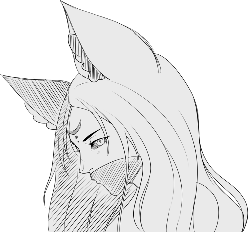 800x746 Sketch Comm - Cute Kitty Sketch